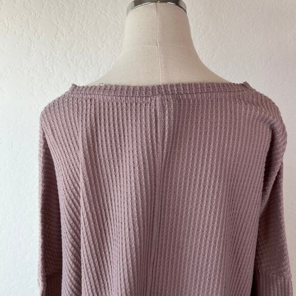 Urban Outfitters Out From Under Oversized Button Up Cardigan size Medium Purple - Picture 3 of 9